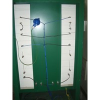 Electrical treatment furnace POTTERYCRAFTS, 74 cm x 44 cm x 65 cm, 1300 °C, CE